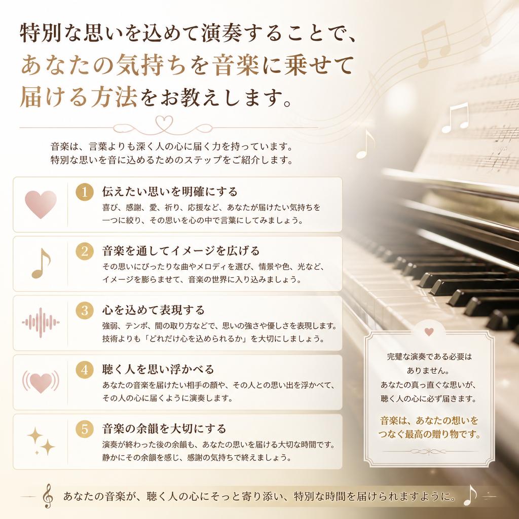大切な人に届ける音楽